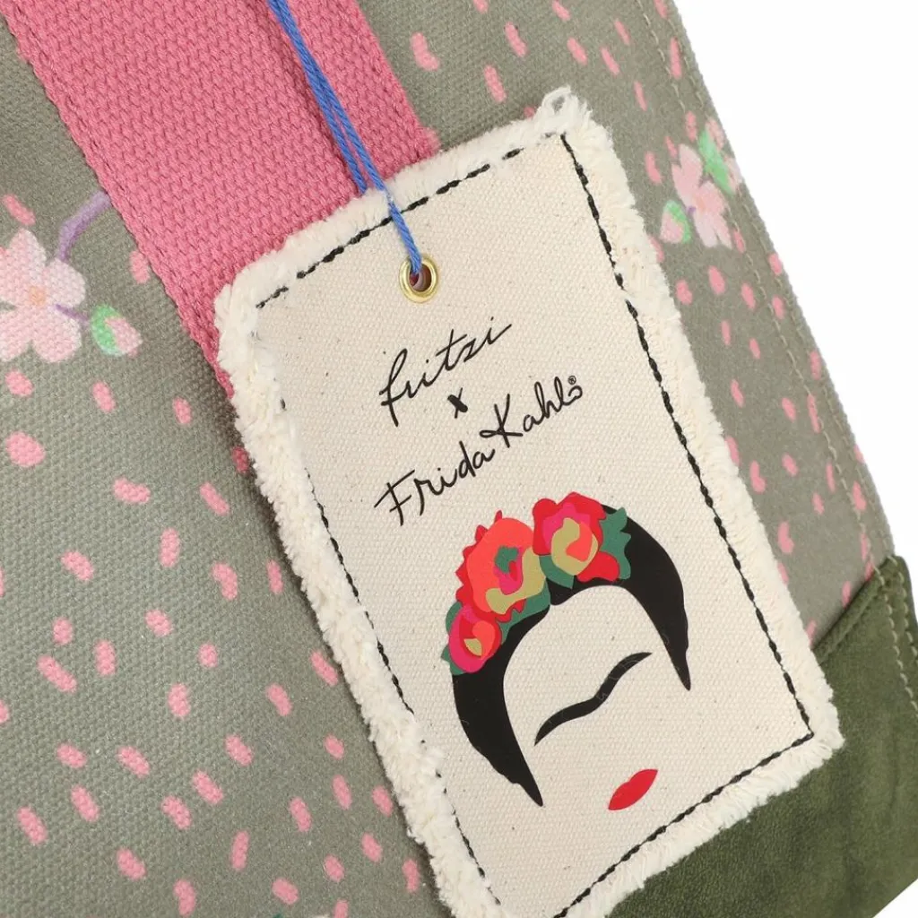 Best Fritzi aus Preußen Fritzi x Frida Kahlo Shopper Tasche 40 cm jungle