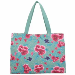 Fritzi aus Preußen Shopper|Schultertaschen<Fritzi x Frida Kahlo Easy01 Limited Shopper Tasche 46.5 cm flower green