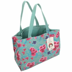 Fritzi aus Preußen Shopper|Schultertaschen<Fritzi x Frida Kahlo Easy01 Limited Shopper Tasche 46.5 cm flower green