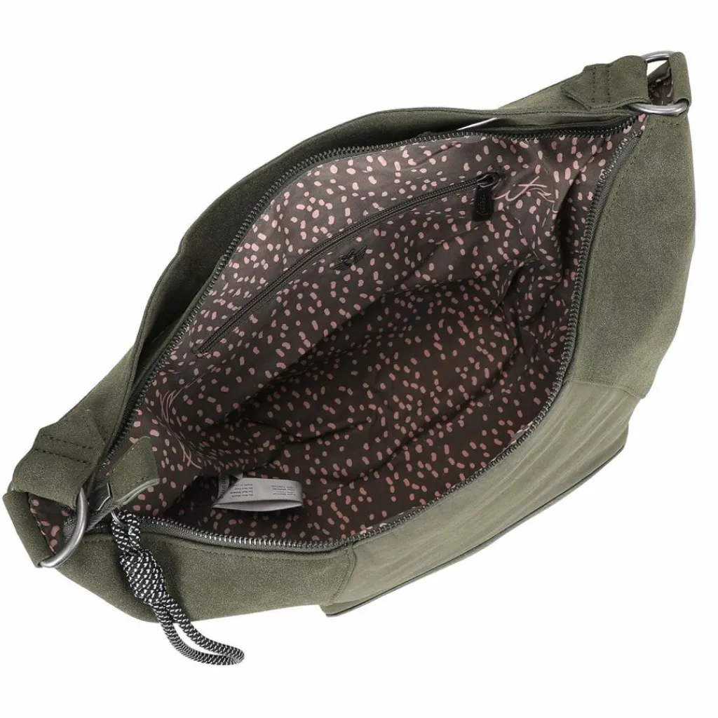 Fritzi aus Preußen Schultertaschen|Henkeltaschen<Gimmy Sky Mix Schultertasche 32 cm khaki