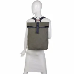 Fritzi aus Preußen Daypacks<Izzy03 Canvas Daypack 40 cm olive