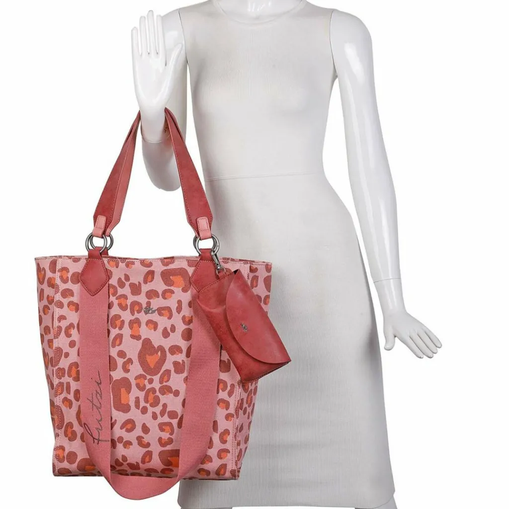 Best Fritzi aus Preußen Izzy02 Canvas Shopper Tasche 32 cm leo brick