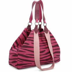 Best Fritzi aus Preußen Izzy Canvas Shopper Tasche 45 cm zebra pink