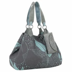 Hot Fritzi aus Preußen Izzy Medium Limited Leaves Schultertasche 42 cm anthra ice