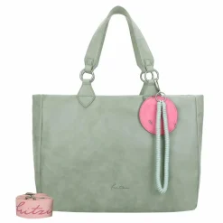 Clearance Fritzi aus Preußen Izzy Vintage Shopper Tasche 42 cm salbei