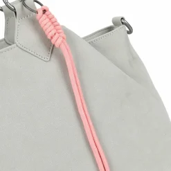 Fritzi aus Preußen Shopper|Schultertaschen<Maia Suede Jacky Shopper Tasche 40 cm warm stone