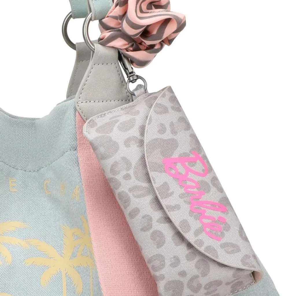 New Fritzi aus Preußen Malibu Denim Limited Barbie Izzy Medium Shopper Tasche 42 cm fresh blue