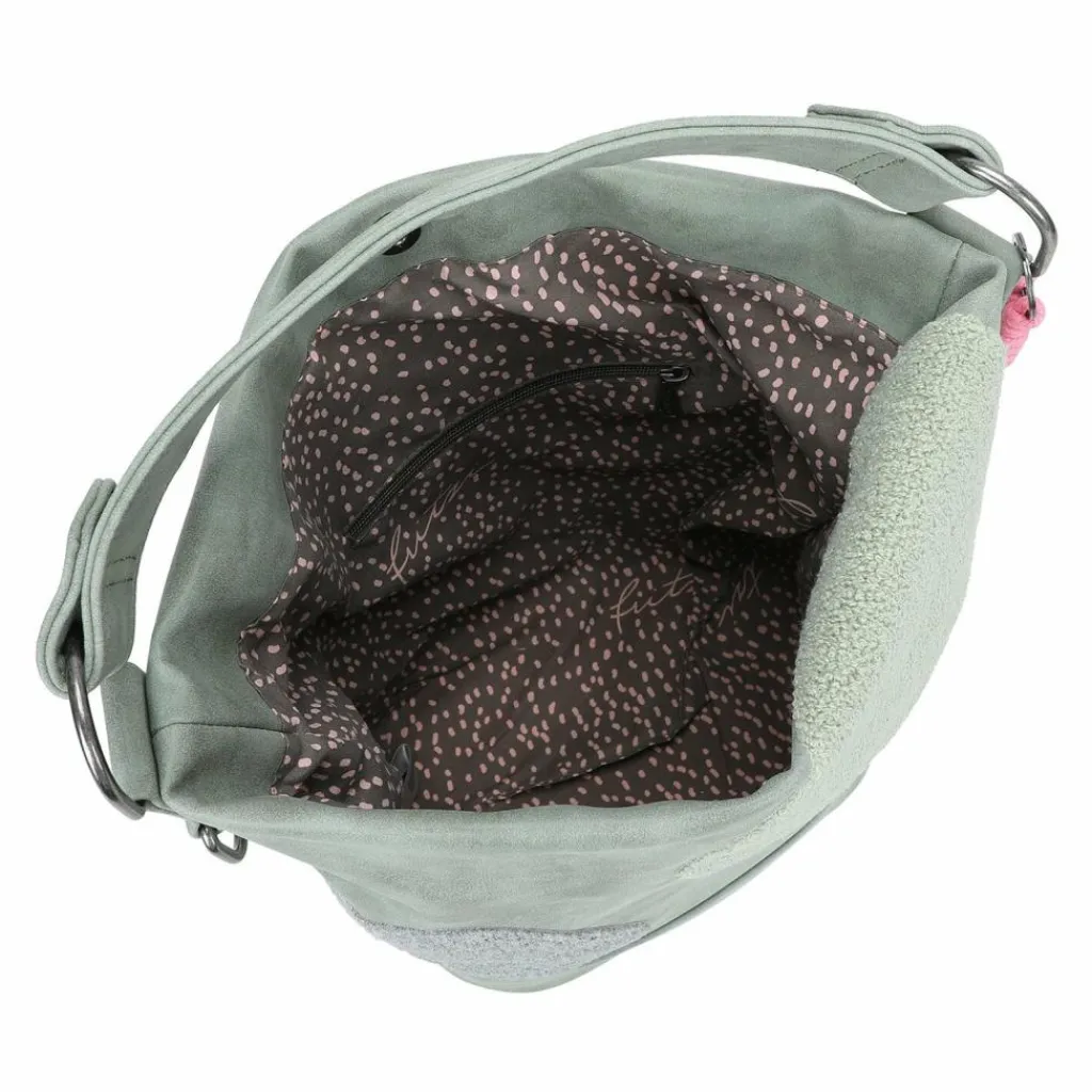 Fritzi aus Preußen Schultertaschen|Henkeltaschen<Olga Schultertasche 27 cm soft salbei