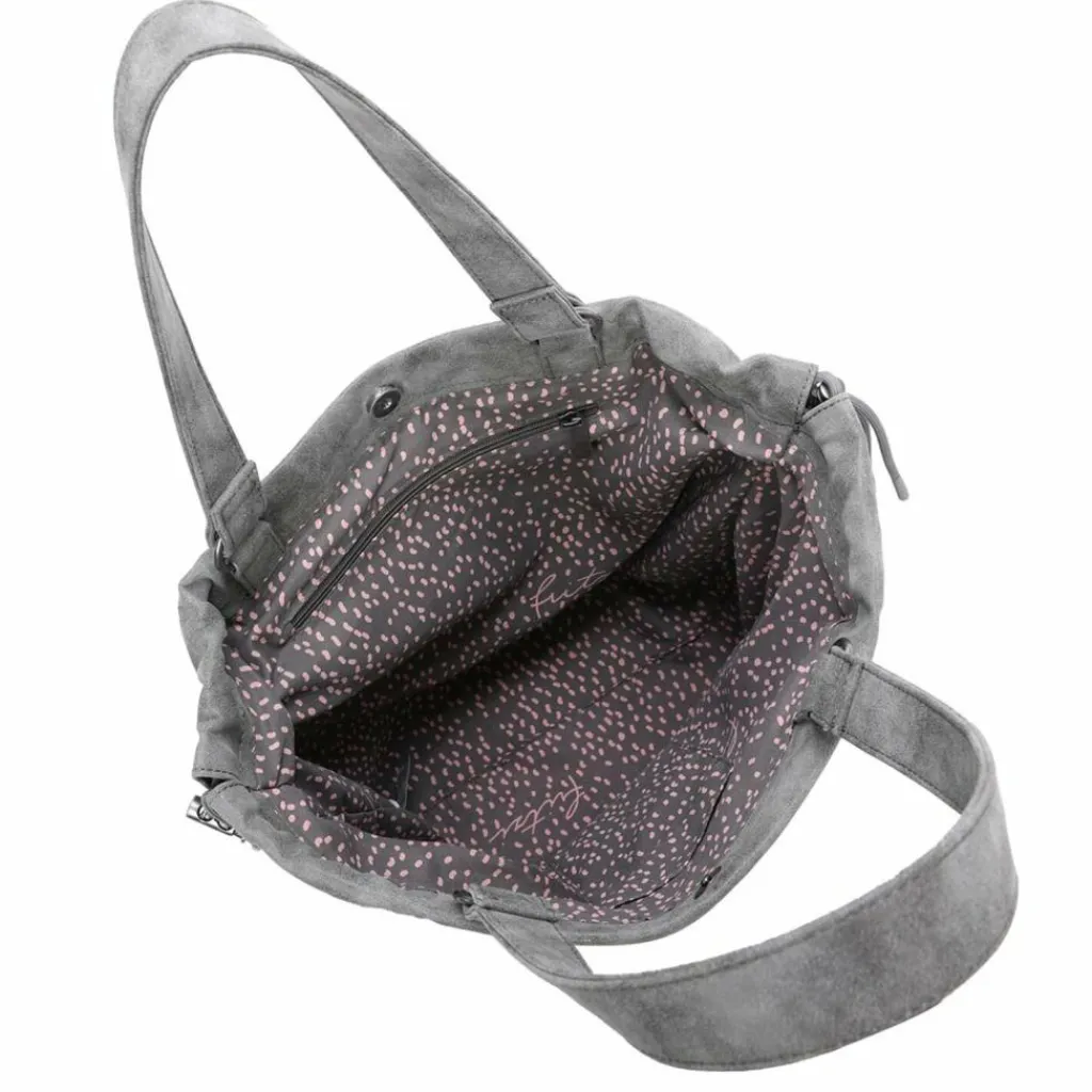 Clearance Fritzi aus Preußen Poppi02 Vintage Schultertasche 31 cm anthra