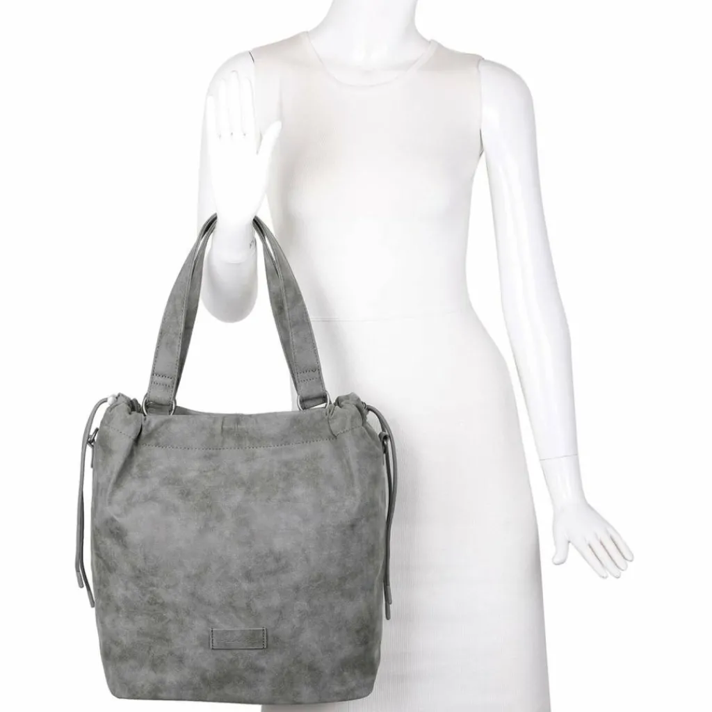 Clearance Fritzi aus Preußen Poppi02 Vintage Schultertasche 31 cm anthra