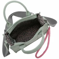 Fritzi aus Preußen Henkeltaschen<SquareN Vintage Handtasche 20.5 cm lime