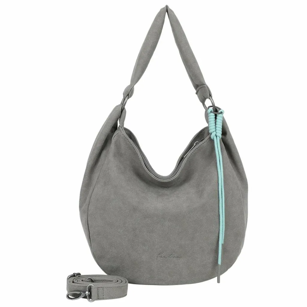 Fritzi aus Preußen Schultertaschen<Sue01 Schultertasche 31 cm soft dark anthra