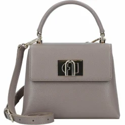 Furla Henkeltaschen<1927 Handtasche Leder 21 cm stucco gray