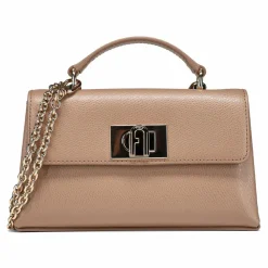 Furla Mini Bags|Henkeltaschen<1927 Mini Bag Handtasche Leder 18 cm greige
