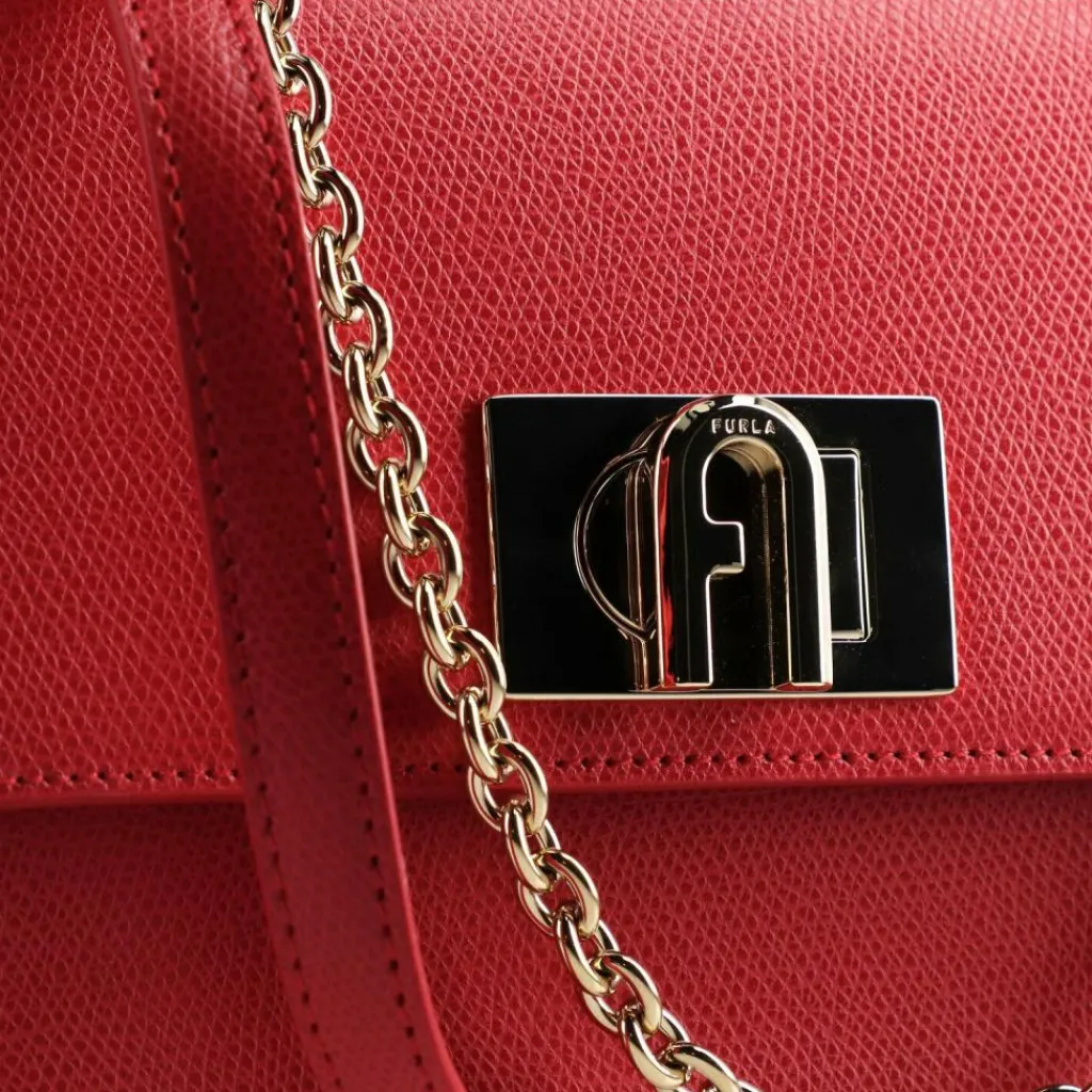 New Furla 1927 Umhängetasche Leder 20 cm ruby 1