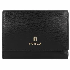 Discount Furla Delizia Geldbörse Leder 12 cm nero