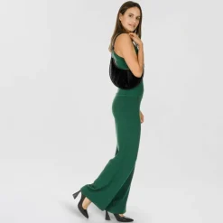 Furla Schultertaschen|Henkeltaschen<Delizia Schultertasche Leder 19 cm nero