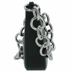 Furla Henkeltaschen|Schultertaschen<Delizia Schultertasche Leder 20 cm nero