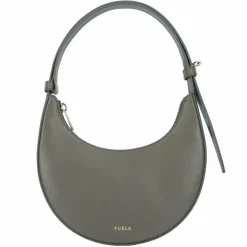 Furla Henkeltaschen|Schultertaschen<Delizia Schultertasche Leder 21 cm sage
