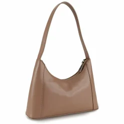 Outlet Furla Diamante Schultertasche Leder 24 cm toffee