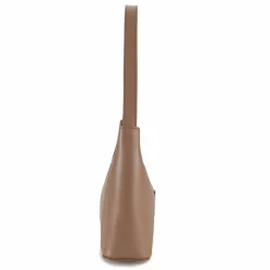 Outlet Furla Diamante Schultertasche Leder 24 cm toffee