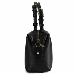 Furla Henkeltaschen<Double Handtasche Leder 23 cm nero