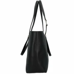 Clearance Furla Duetto Shopper Tasche Leder 39 cm nero