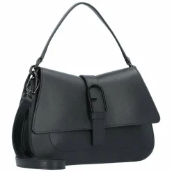 Best Furla Flow Handtasche Leder 25 cm nero