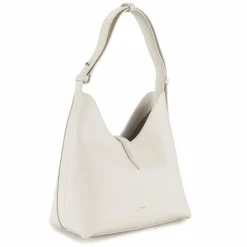 New Furla Goccia Schultertasche S Leder 24 cm panna
