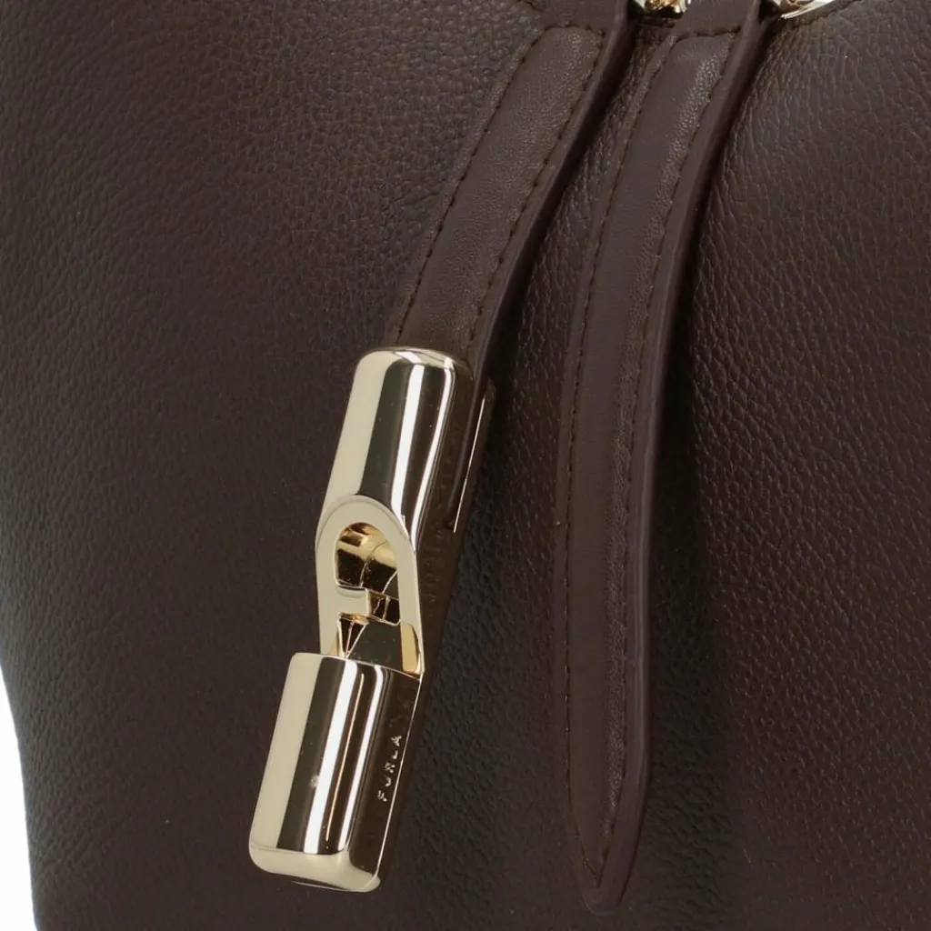 Furla Goccia Schultertasche Leder 22 cm