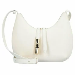 Furla Goccia Schultertasche Leder 22 cm panna