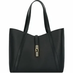 Furla Shopper|Schultertaschen<Goccia Shopper Tasche L Leder 37 cm nero