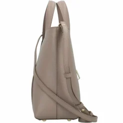 Furla Goccia Shopper Tasche S Leder 28 cm stucco gray-mauve