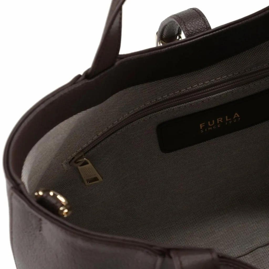 Discount Furla Goccia Shopper Tasche S Leder 28 cm cioccolato
