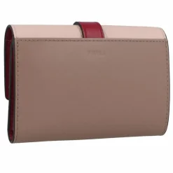 Furla Damengeldbörsen Querformat<Grazia Geldbörse Leder 13 cm azalea-greige-lacca