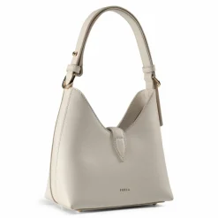 Online Furla Iride Mini Bag Schultertasche Leder 18 cm panna 1