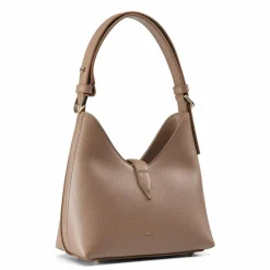 New Furla Iride Mini Bag Schultertasche Leder 18 cm greige