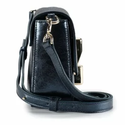 New Furla Iride Umhängetasche S Leder 24 cm grigio blu