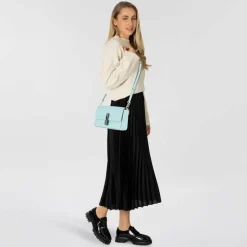 Furla Umhängetaschen<Iride Umhängetasche Leder 24 cm acquamarina