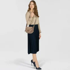 Furla Umhängetaschen<Lotus Umhängetasche Leder 20 cm taupe-toni taupe