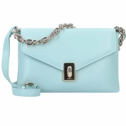 Best Furla Meridiana Schultertasche Leder 28 cm acquamarina