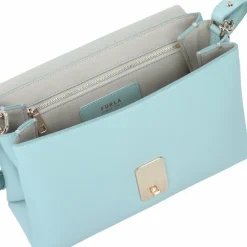 Best Furla Meridiana Schultertasche Leder 28 cm acquamarina