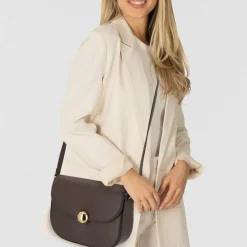 Furla Umhängetaschen<Moonlight Umhängetasche S Leder 23 cm cioccolato