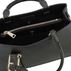 Clearance Furla Nuvola Handtasche Leder 28 cm nero