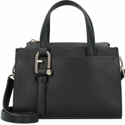 Sale Furla Nuvola Handtasche Leder 22 cm nero