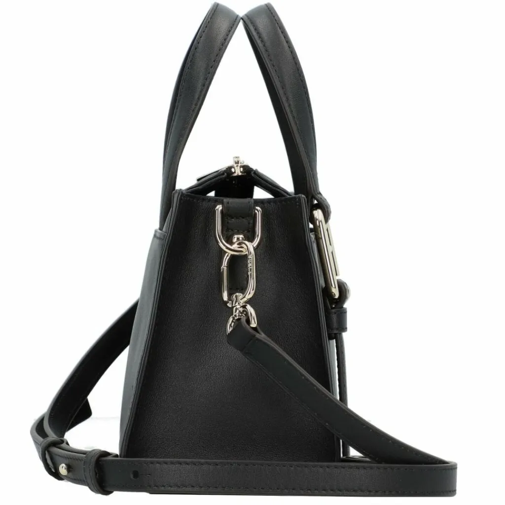 Sale Furla Nuvola Handtasche Leder 22 cm nero