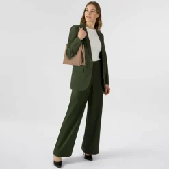 Outlet Furla Nuvola Schultertasche Leder 21 cm toffee