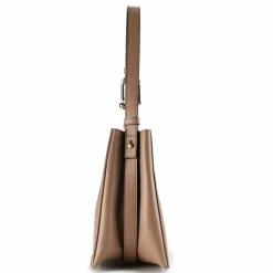 Outlet Furla Nuvola Schultertasche Leder 21 cm toffee