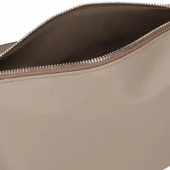 Furla Schultertaschen<Nuvola Schultertasche Leder 25 cm greige