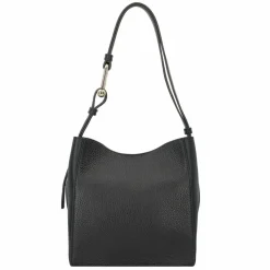 Furla Henkeltaschen|Schultertaschen<Nuvola Schultertasche Leder 21 cm nero